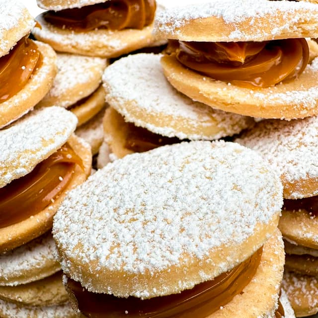 20 mini alfajores